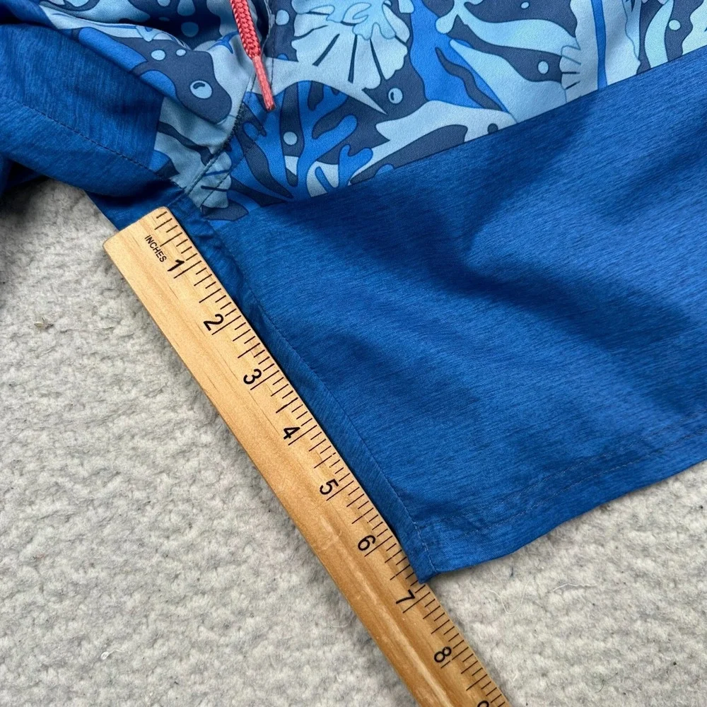 Vineyard Vines  Swim‎ Trunks Mens Medium Drawstring Lined Swimming Stretch Blue